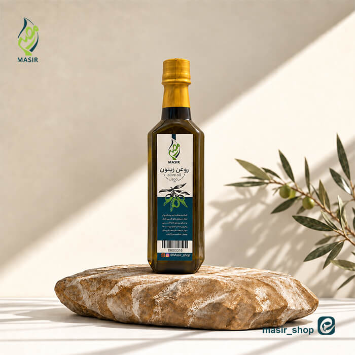 روغن زیتون نیم لیتری